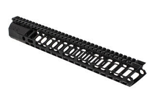 F1 Firearms P7M Lite AR 15 handguard 13.5 features a scalloped picatinny top rail